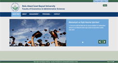 Desktop Screenshot of iibf.ibu.edu.tr