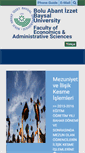 Mobile Screenshot of iibf.ibu.edu.tr