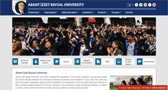 Desktop Screenshot of ibu.edu.tr