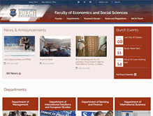 Tablet Screenshot of eco.ibu.edu.ba