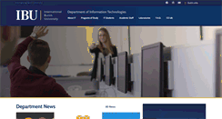 Desktop Screenshot of it.ibu.edu.ba