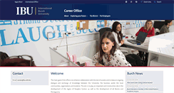 Desktop Screenshot of career.ibu.edu.ba